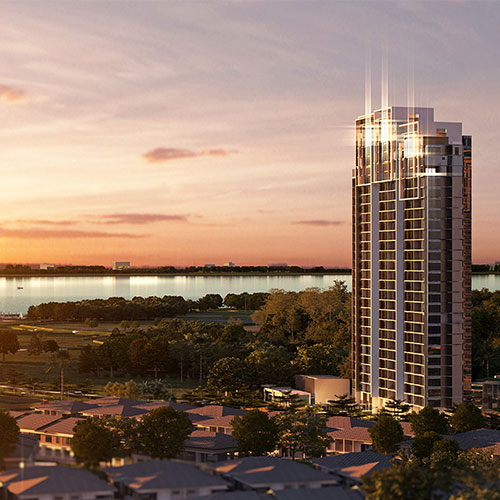 Waterview Apartments artist render