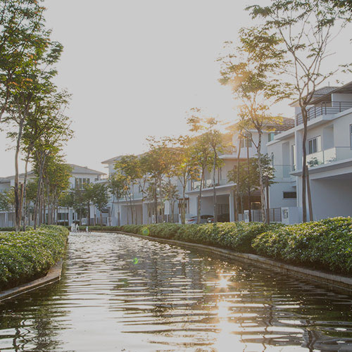 Canal view in Senibong Cove